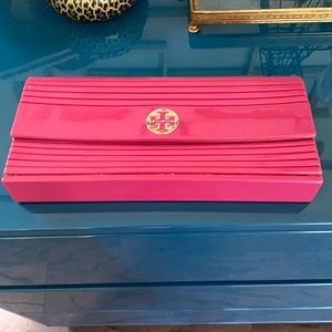 Pink Tory Burch Clutch